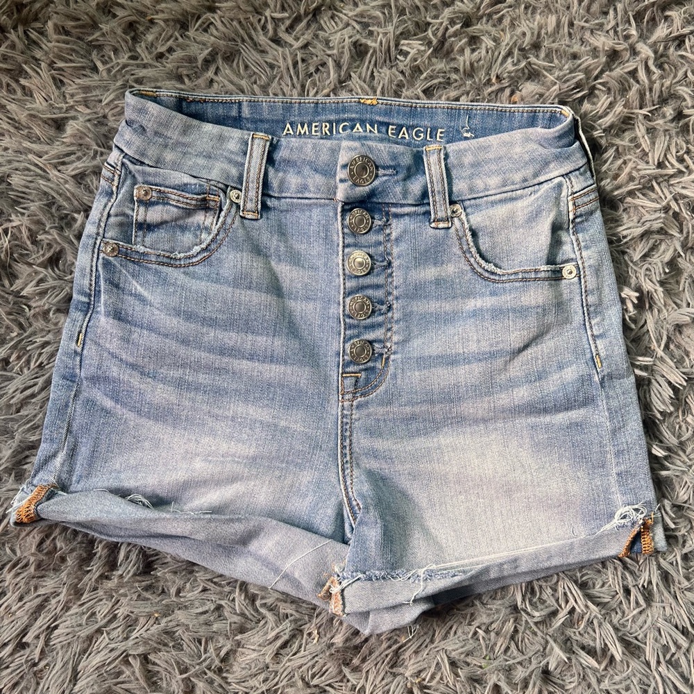 American Eagle Curvy Hi-Rise Shortie